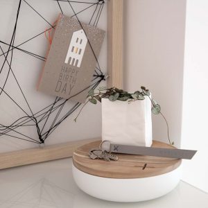 Vase Sac blanc