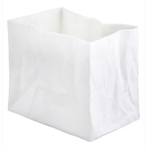 Vase Sac blanc - modèle large