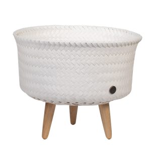 Pot Up Low - Blanc