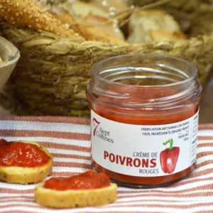 7 Collines - Crème de Poivrons rouges 100gr