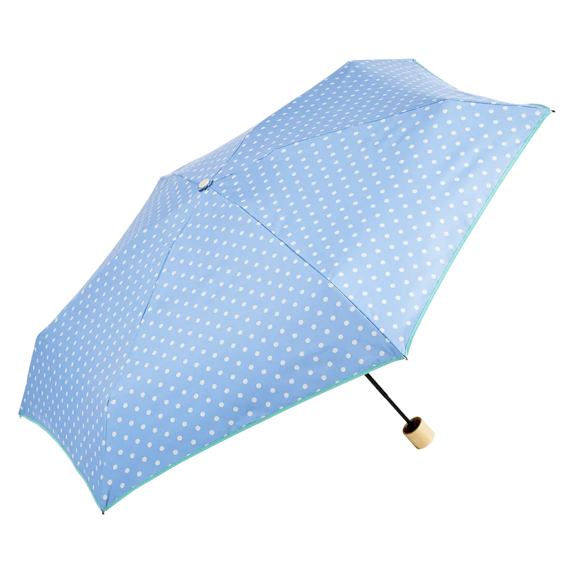 Parapluie/Parasol pliant 2 en 1 canne "Ciel"