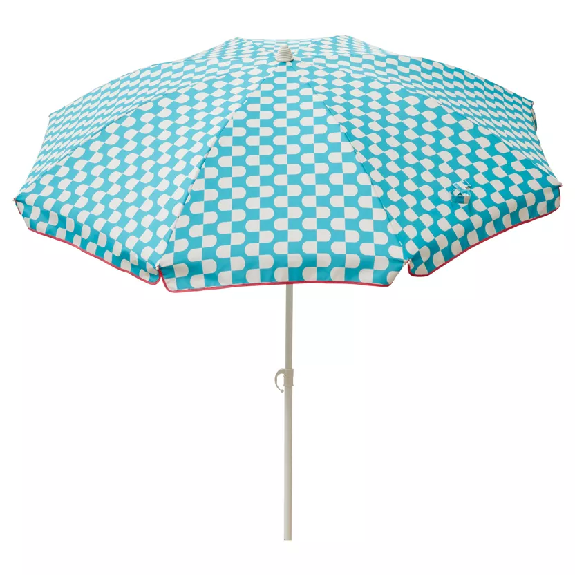 Parasol de plage "Vintage Turquoise"