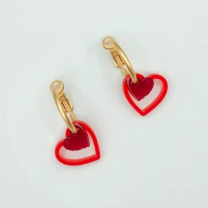 BO Double Coeur Rouge
